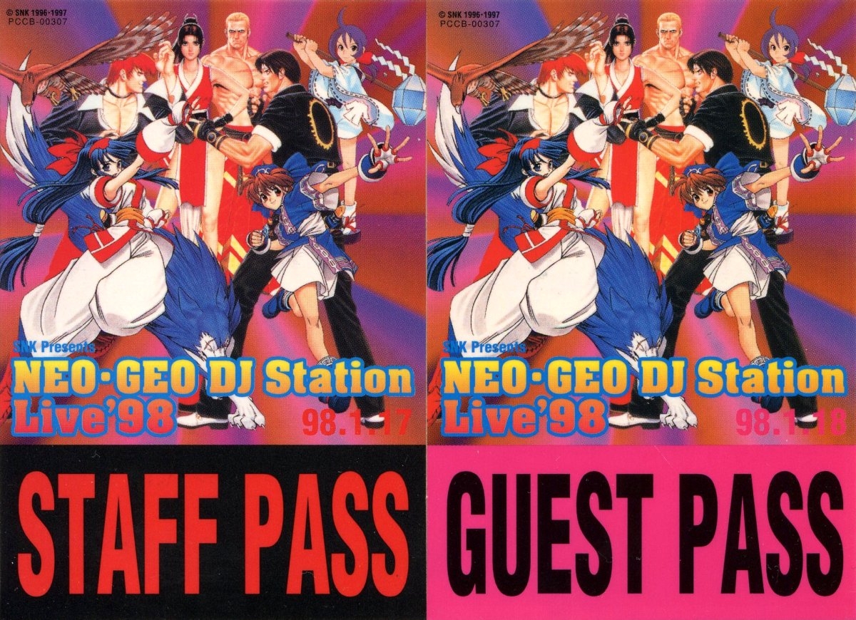 NEO-GEO DJ Station Live '98 (1998) MP3 - Download NEO-GEO DJ